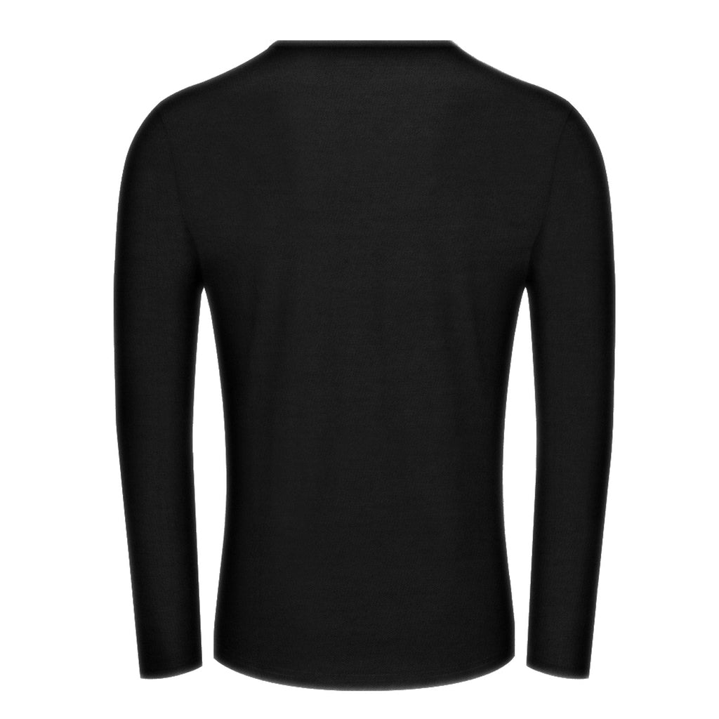 Munsieur Long Sleeve Tee for Men: Luxe Fabric, Tailored Fit