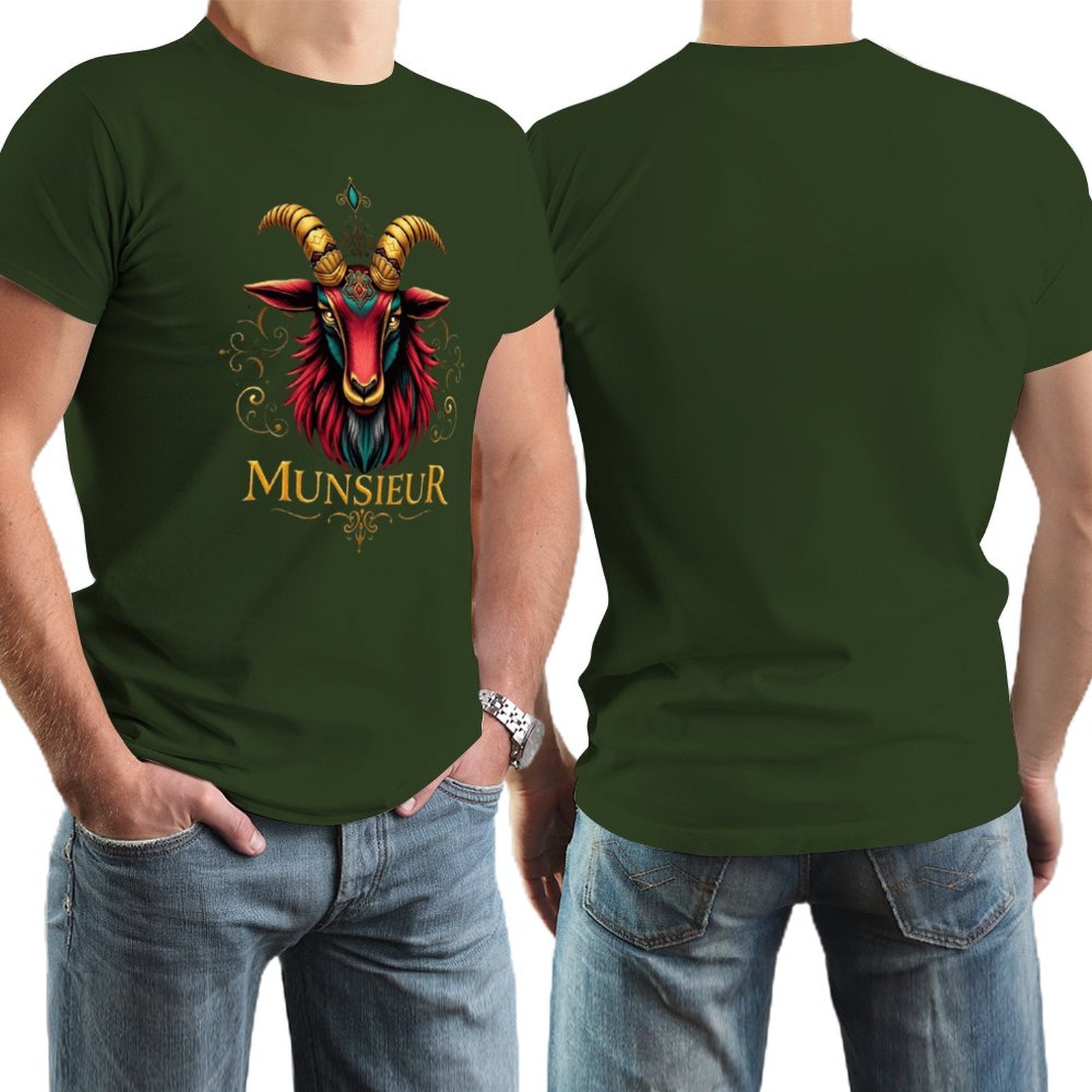 Men's Munsieur Tee "Icon Billy" Designer Streetwear Fashion