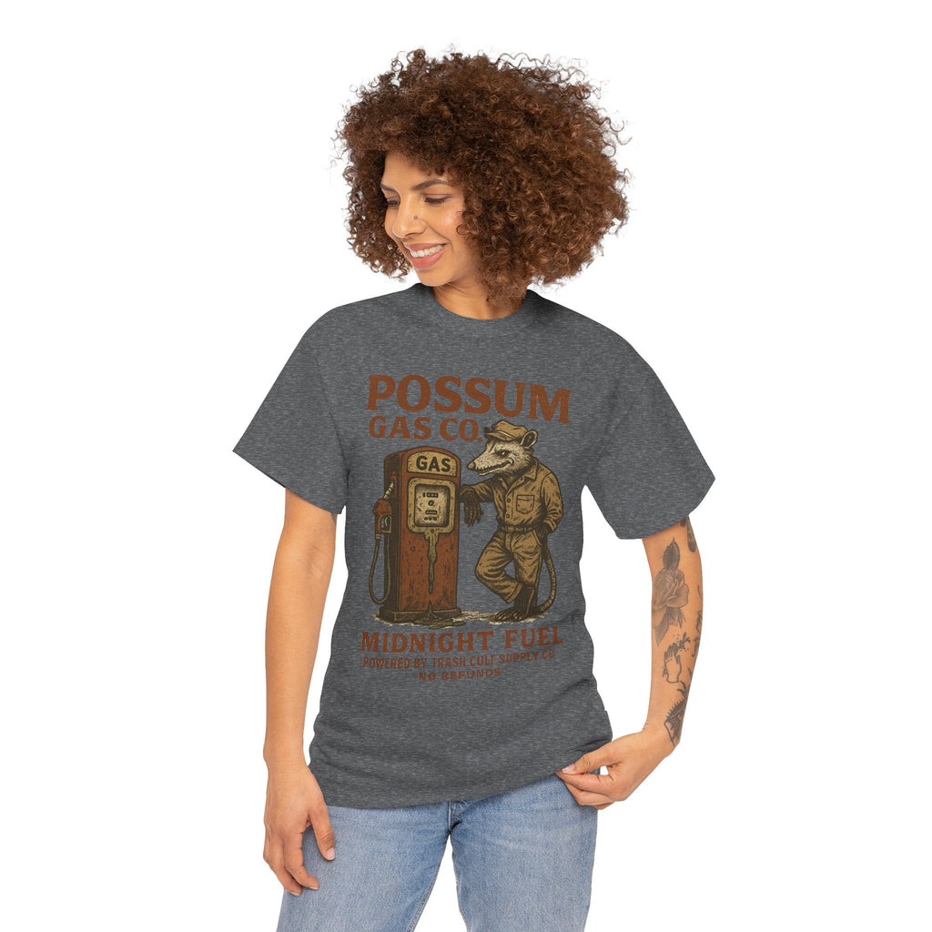 Possum Gas Co. Vintage Feral Mechanic Shirt – Trash Cult Supply Co. – Gildan 5000