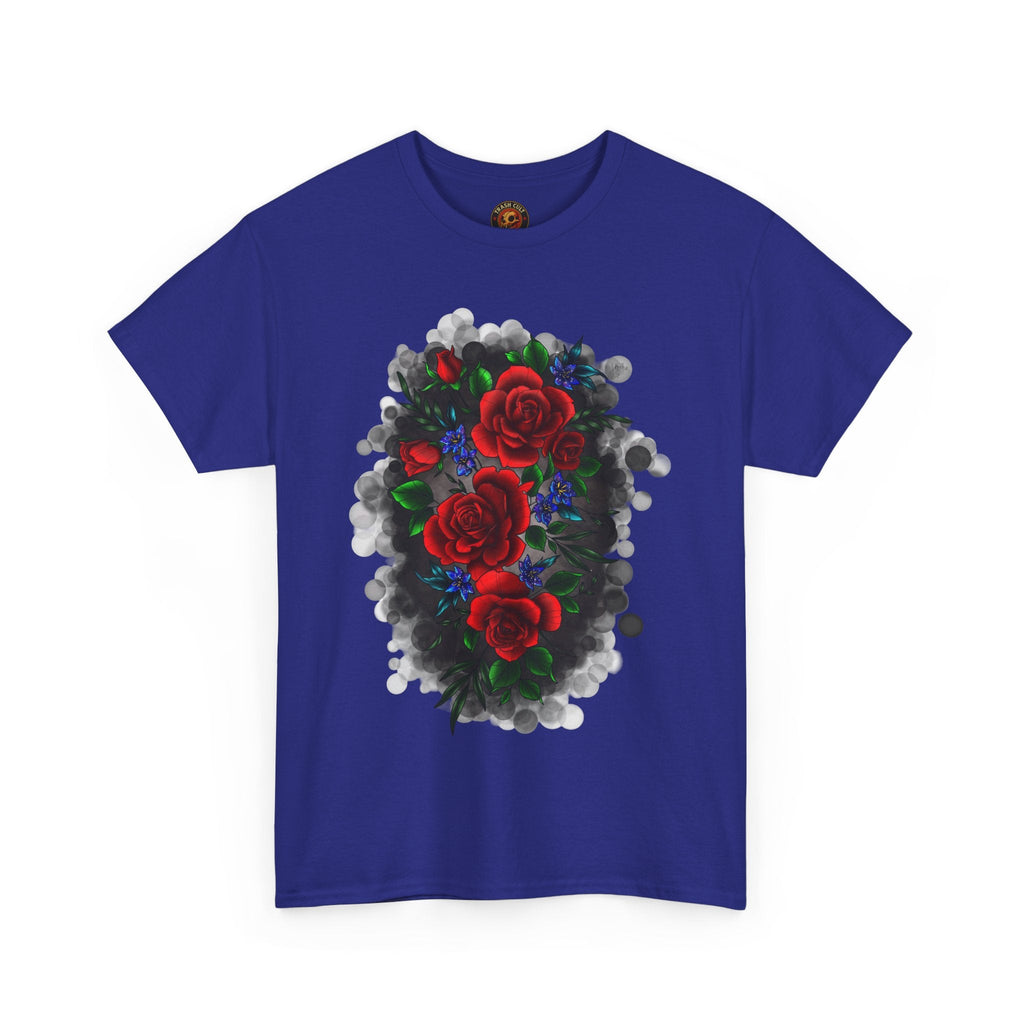 Floral Smoke Tattoo T-Shirt – Lara Davenport x Trash Cult Supply Co. Collab (Gildan 5000)