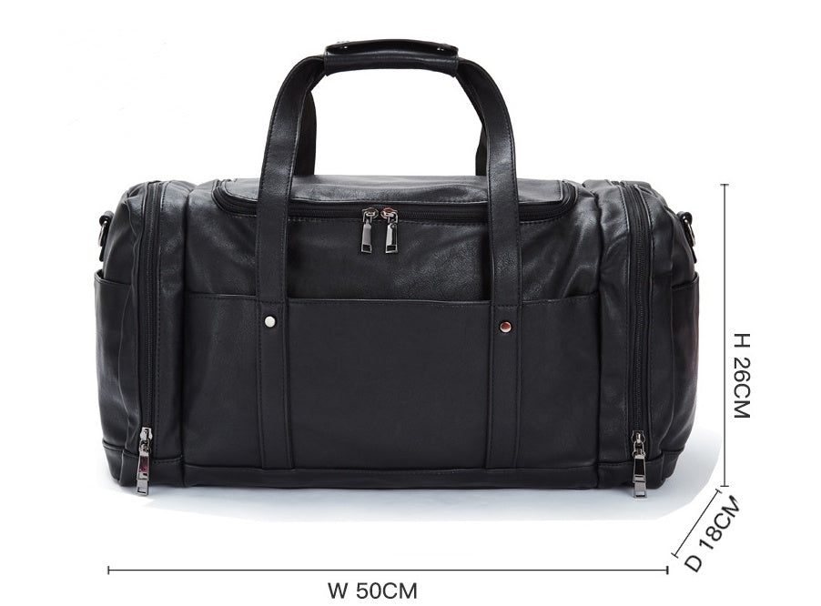 Overnight Duffel Bag - Travel Size Weekender Bag for Men & Women