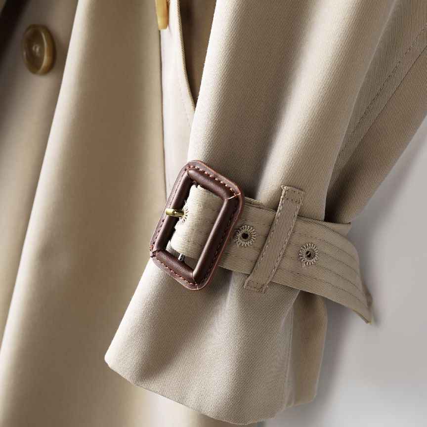 Elegant British Double Breasted Jacket for Women MUNSIEUR New Arrivals