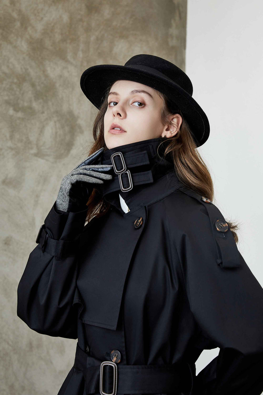 MUNSIEUR Overknee Jacket Long Trench