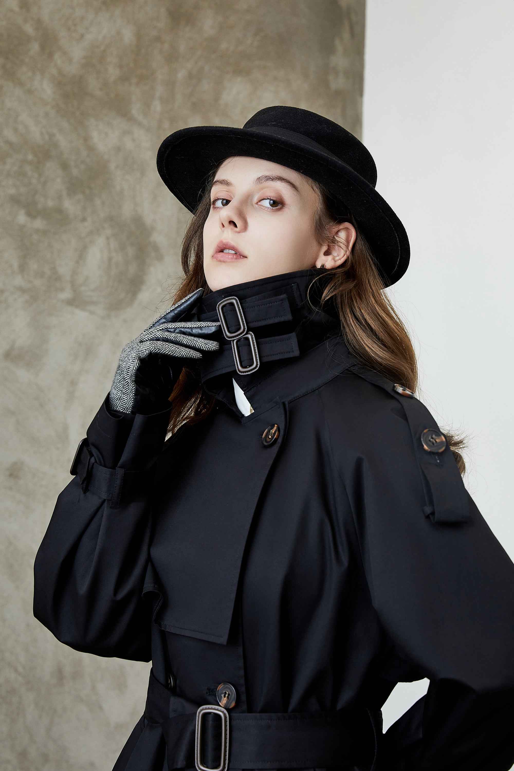 MUNSIEUR Overknee Jacket Long Trench