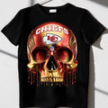 Chiefs Metal Skull Graphic Tee