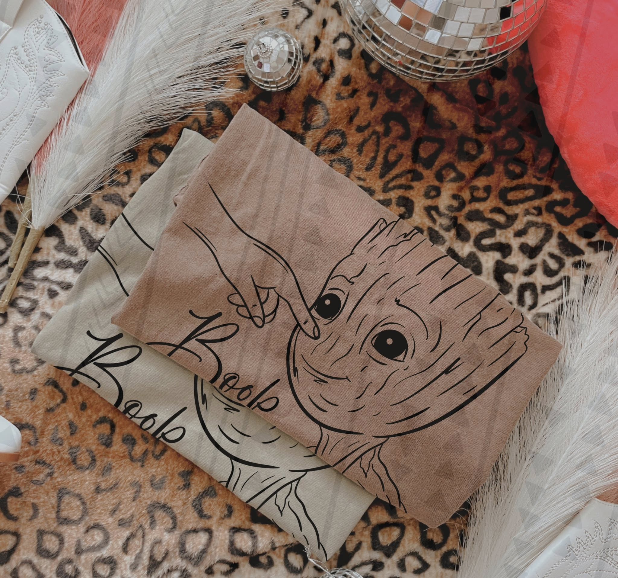 Boop Groot Graphic Tee