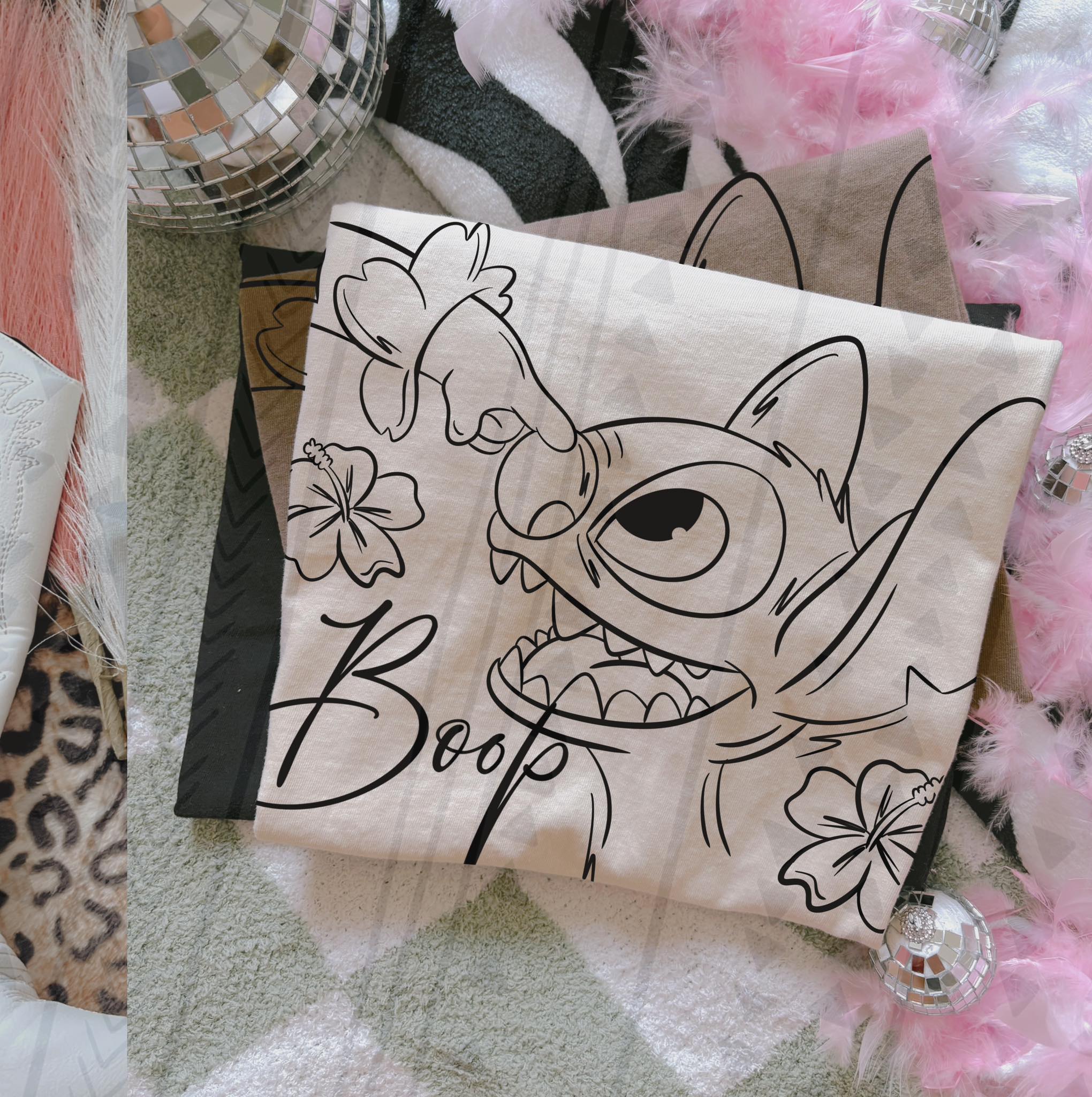 Boop Stitch Graphic Tee