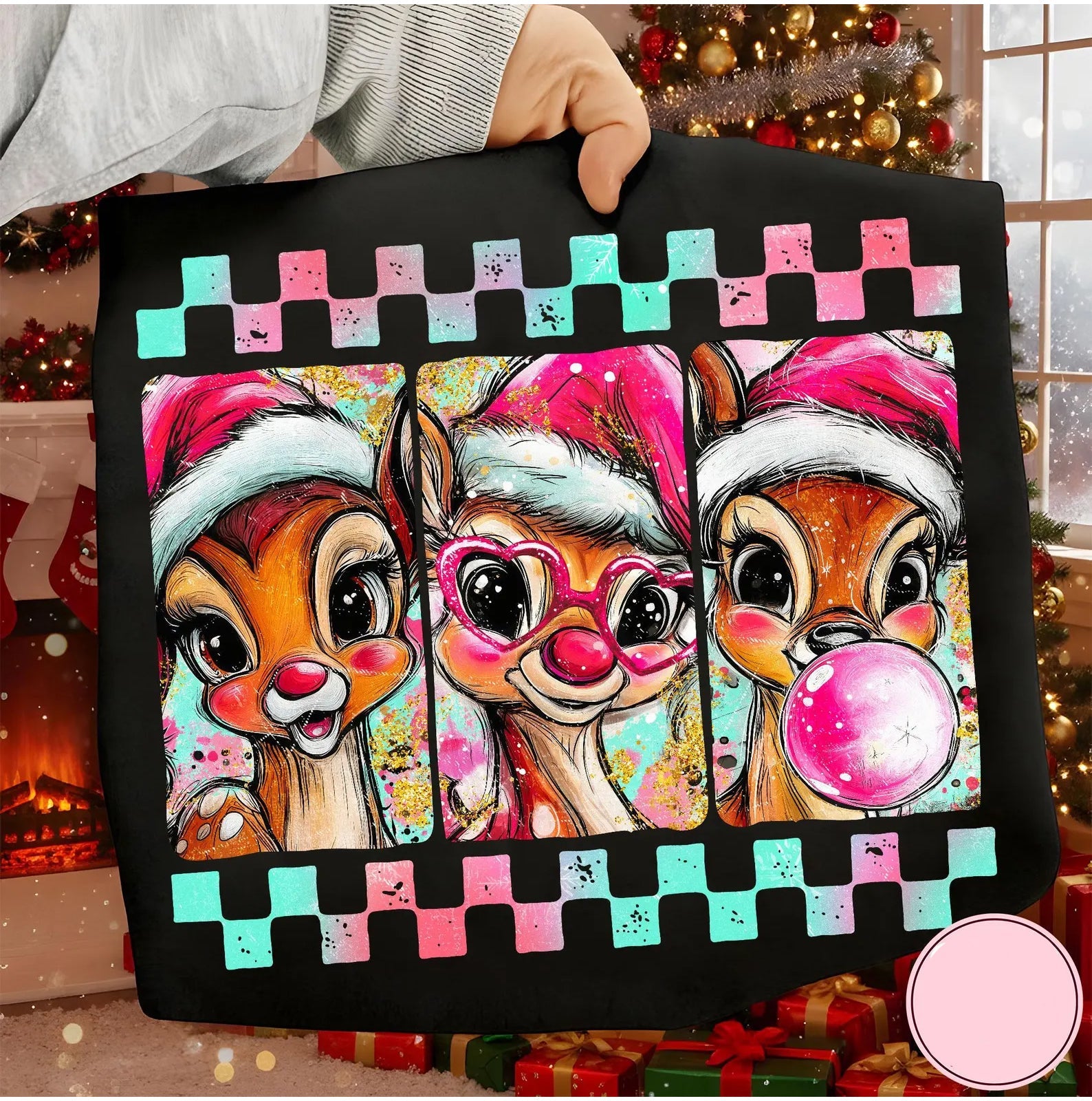 Bubble Rudolph Graphic Tee