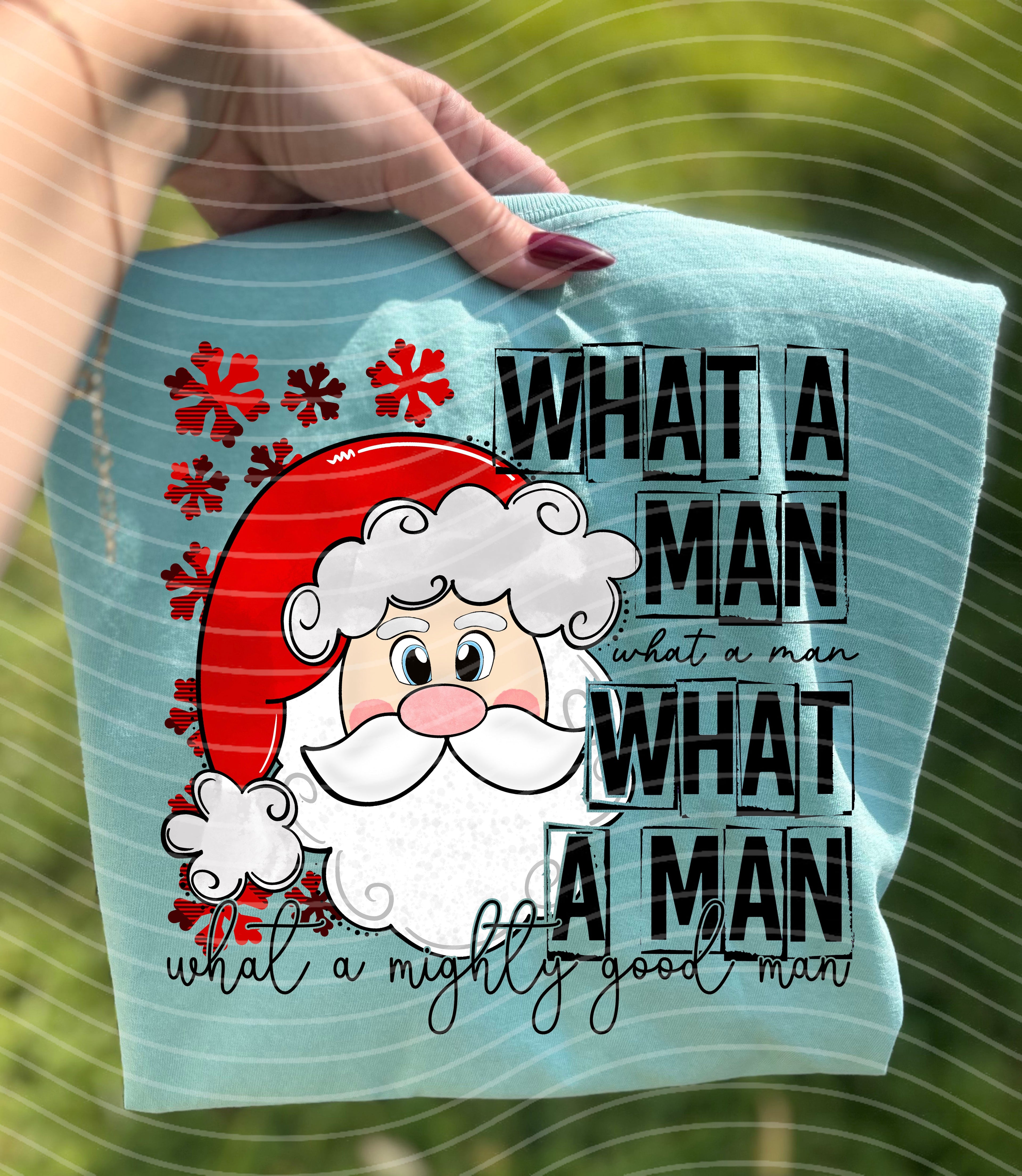 What a Man Graphic Tee