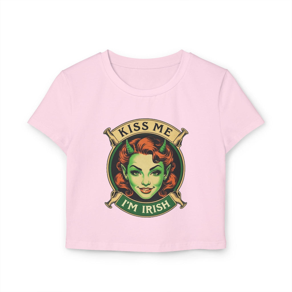 St Patricks Day Baby Tee Kiss Me Im Irish