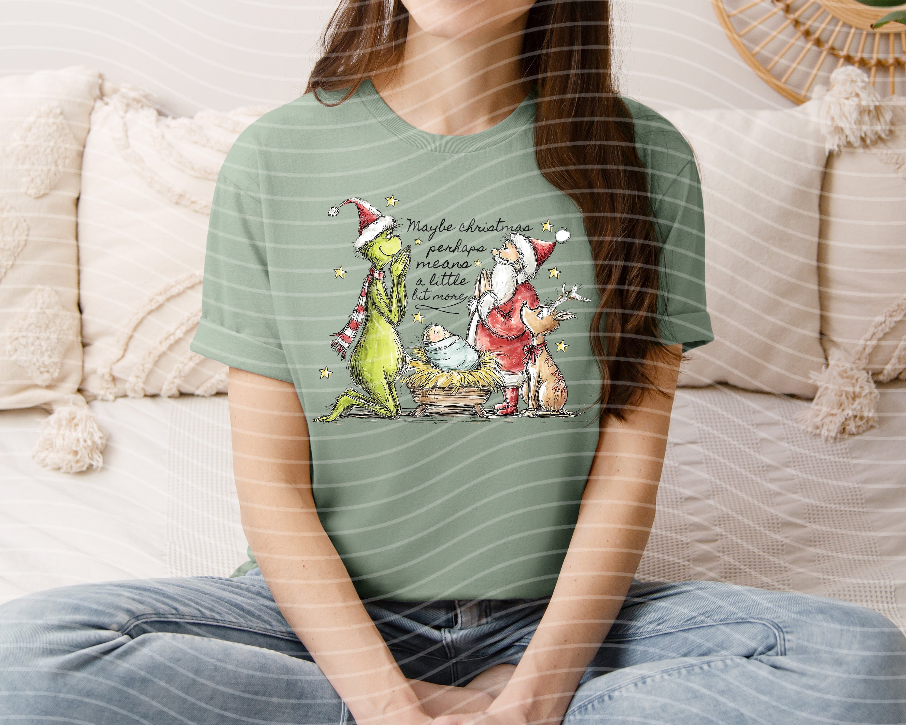 Maybe Perhaps Christmas Means a Little Bit More Graphic Tee