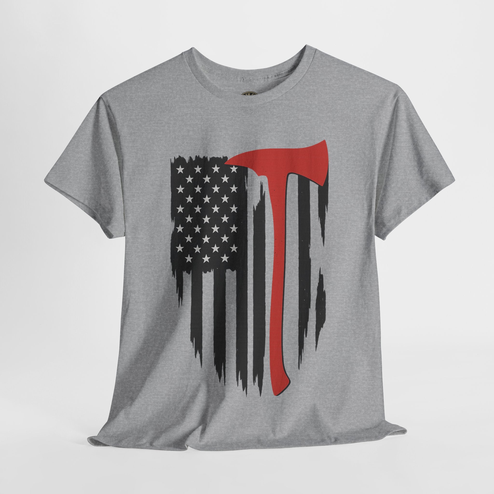 American Pride Unisex Heavy Cotton Tee, Casual Shirt, Graphic Tee, Gift for Him, Independence Day Apparel