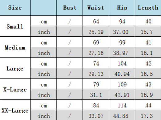 Elastic Denim Two Piece Skort