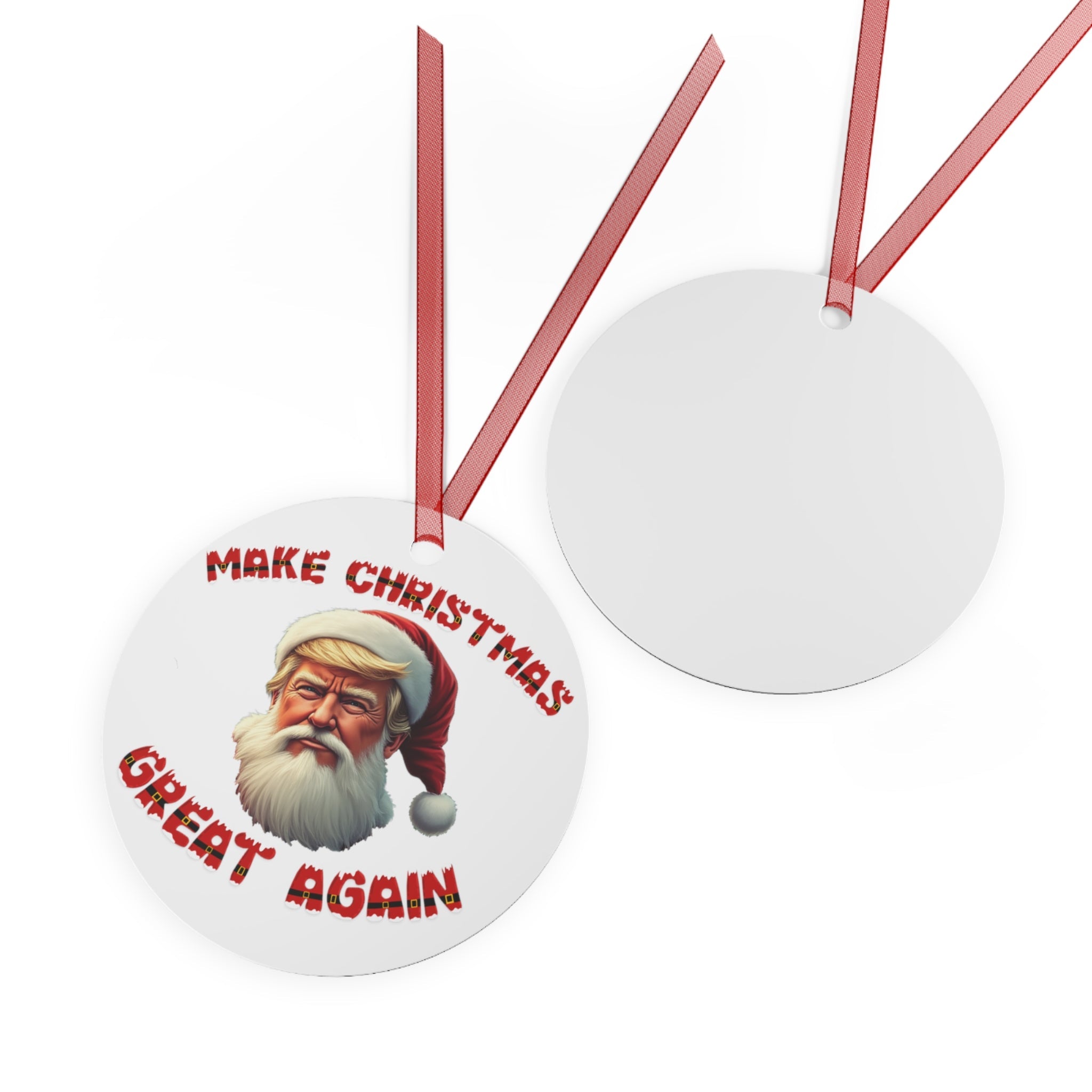 Make Christmas Great Again Ornament - 4LibertyShop.com