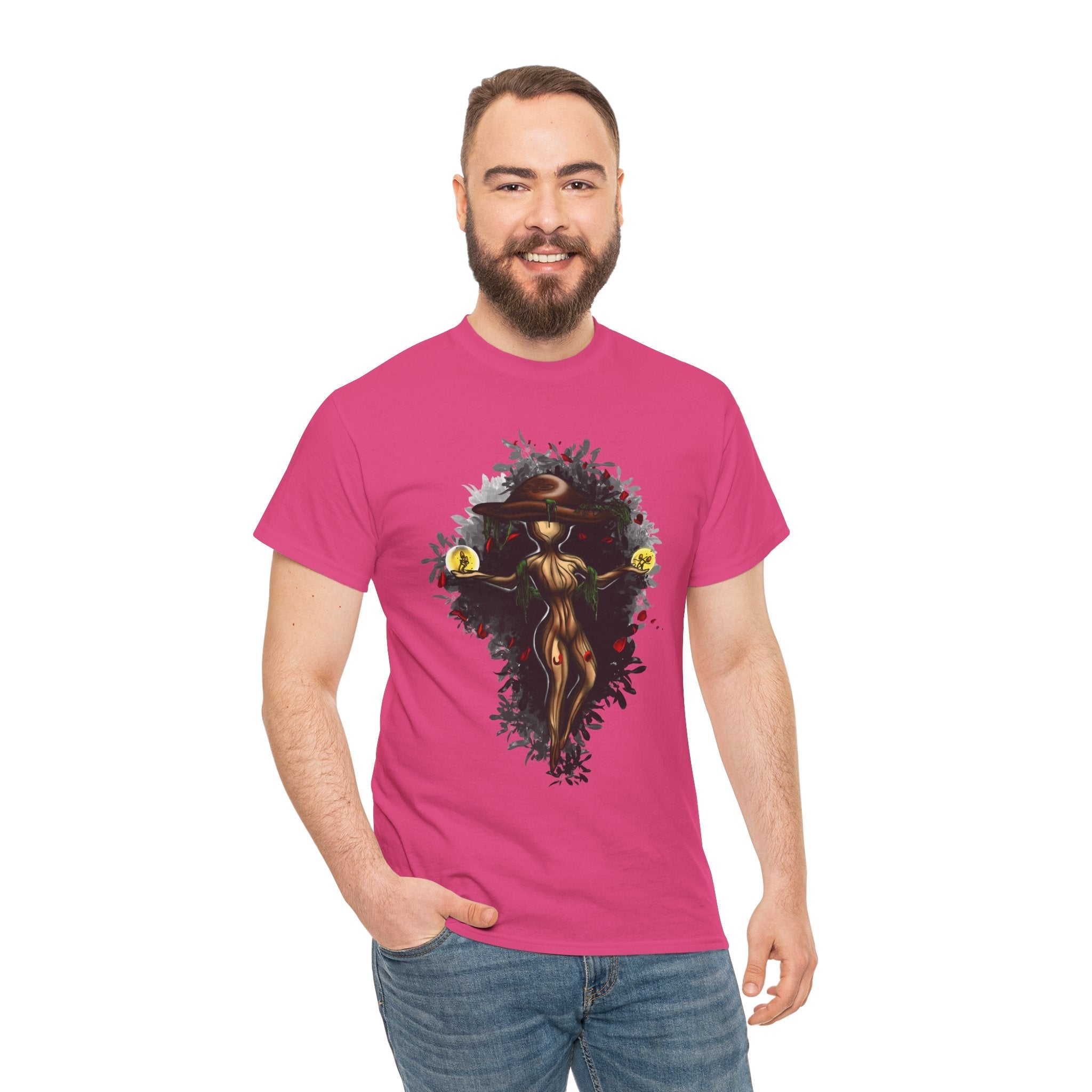 Mushroom Spirit T-Shirt – Lara Davenport x Trash Cult Supply Co. Collab (Gildan 5000)