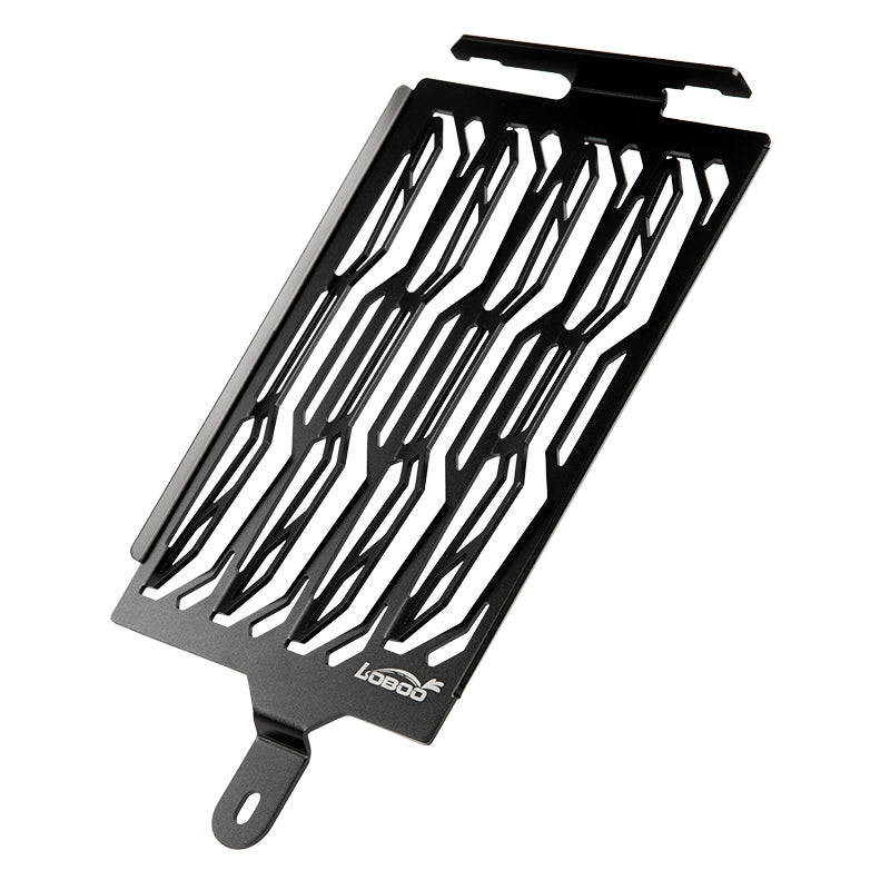 LOBOO Radiator Guard for BMW R1250GS / R1250GS Adventure– CNC Aluminum Protective Grill, Black Anodized Finish