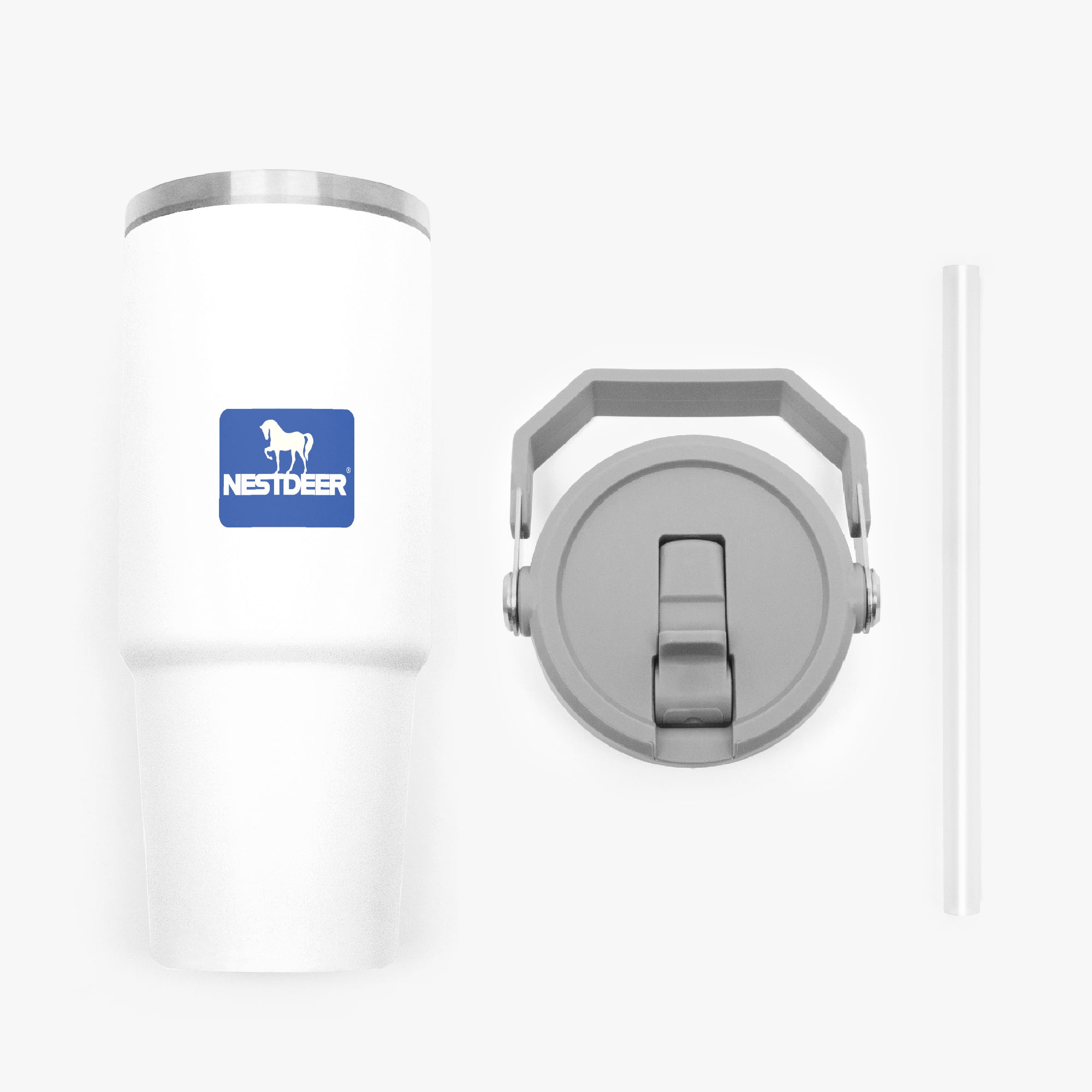 1119. Flip Straw Tumbler - 30oz