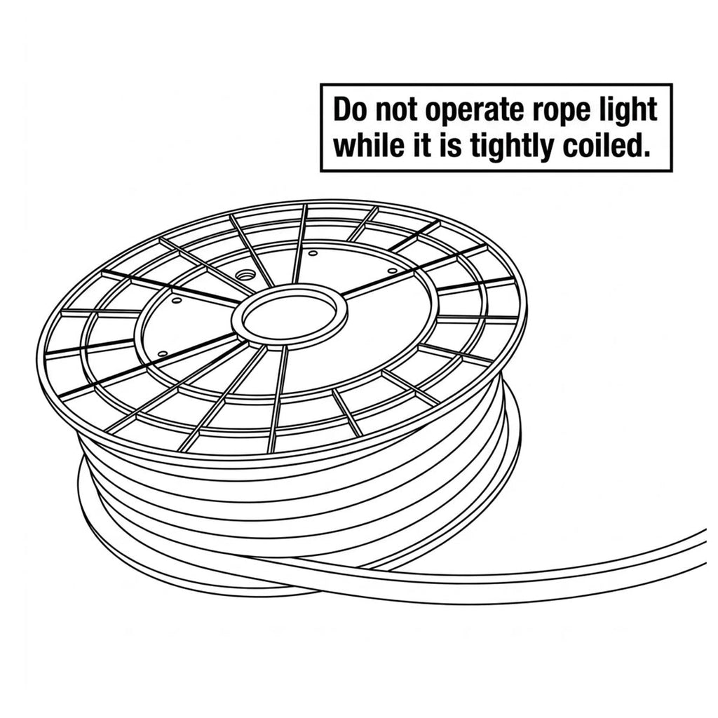 Yescom 10ft RGBW Neon Rope Light Replacement Strip Light