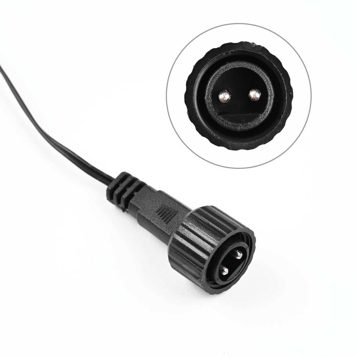 Yescom 20ft Extension Cord for Outdoor String Light
