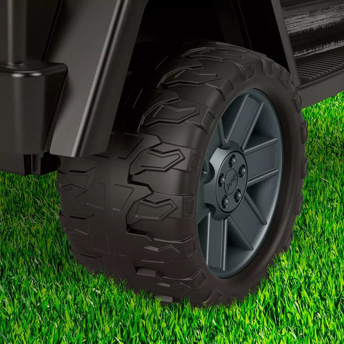 12-Volt Ride-On Jeep Wrangler with 2 Speed Options: Reaching Up to 5 mph