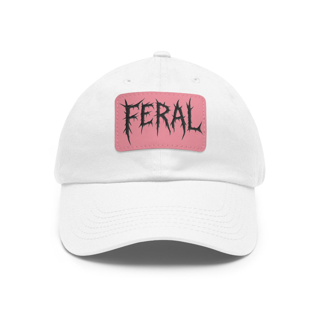 FERAL Embroidered Leather Patch Hat – Trash Cult Supply Co.