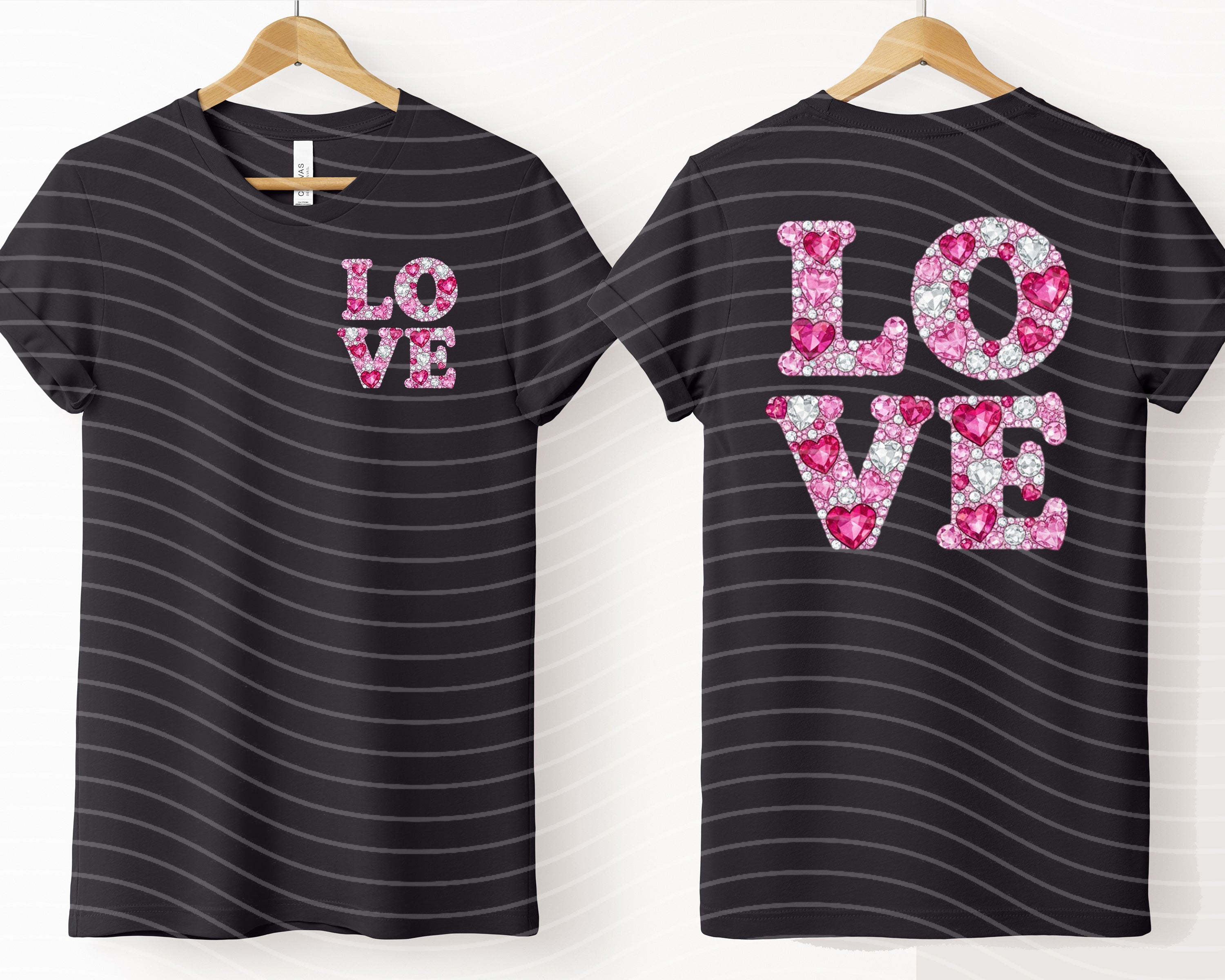 Love Diamonds Graphic Tee