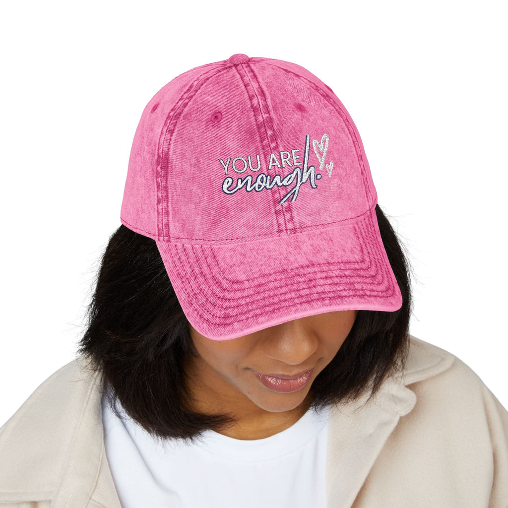 “You Are Enough” | Adjustable Baseball Hat