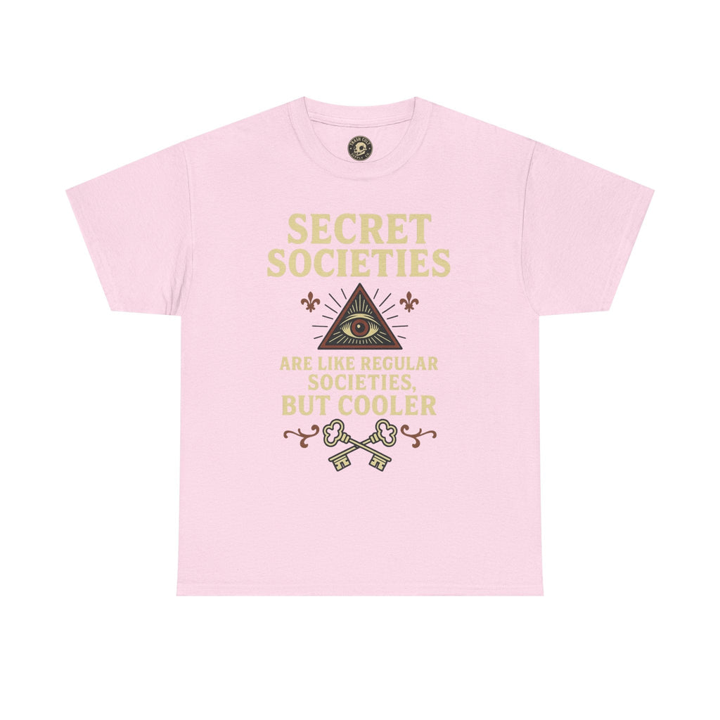 Secret Societies Shirt – Illuminati Eye Graphic Tee – Gildan 5000 Soft Cotton – Trash Cult Vintage Design