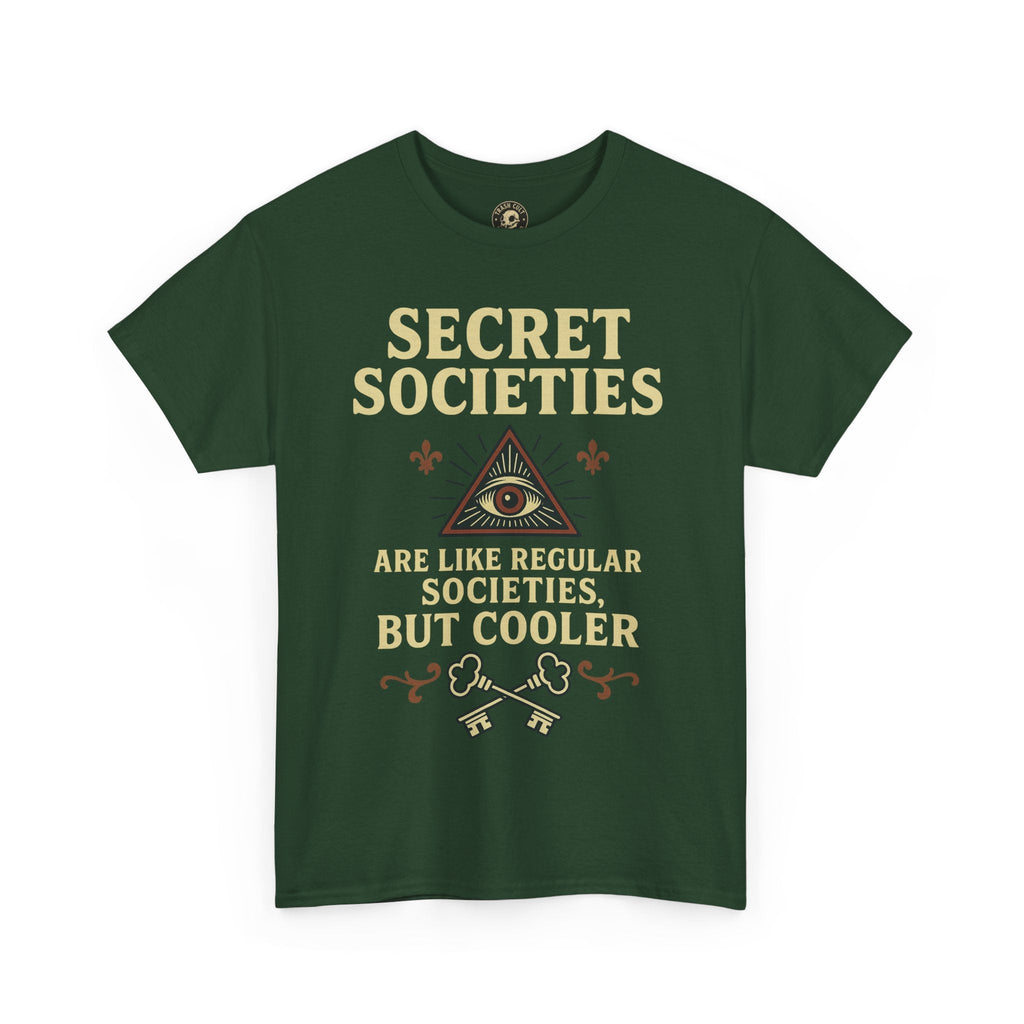 Secret Societies Shirt – Illuminati Eye Graphic Tee – Gildan 5000 Soft Cotton – Trash Cult Vintage Design