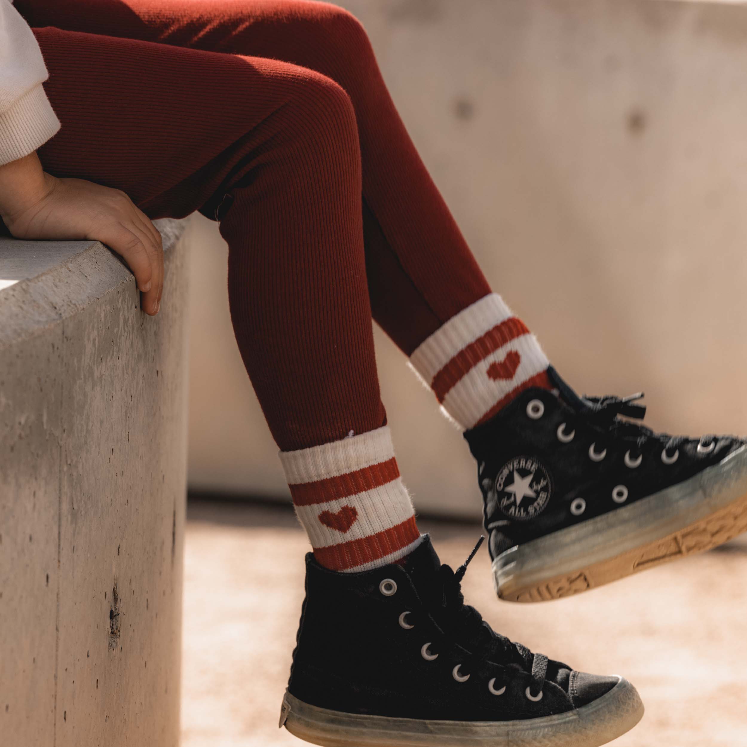 Leggings - Maroon