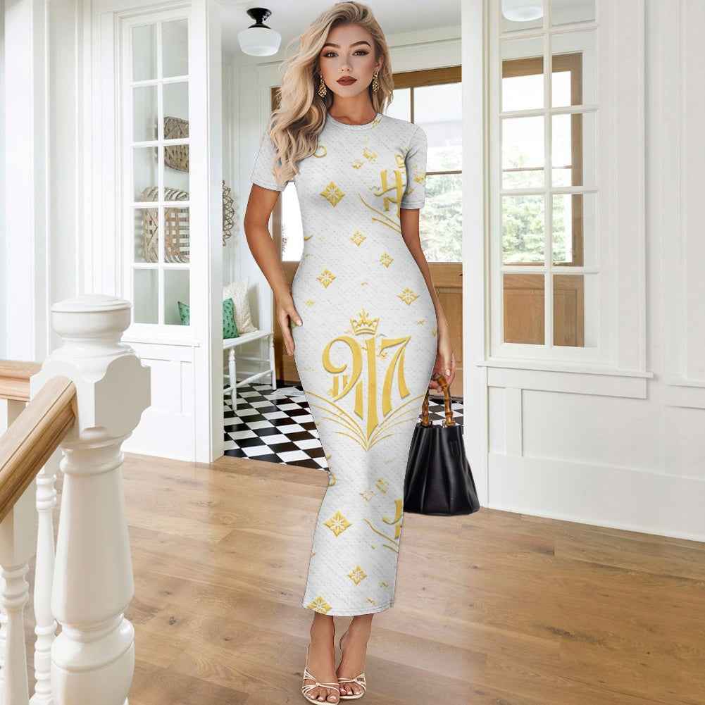 MUNSIEUR Women's Maxi Dress "917" Signature Collection New Arrivals