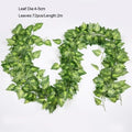 12pcs ivy green garland string – living room artificial plants