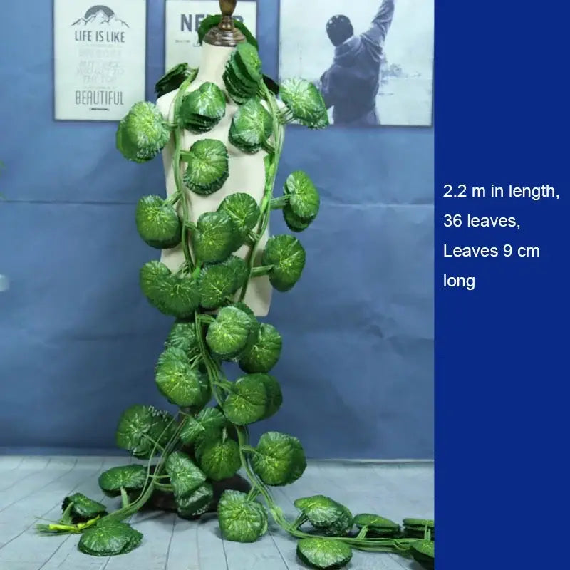 12pcs ivy green garland string – living room artificial plants