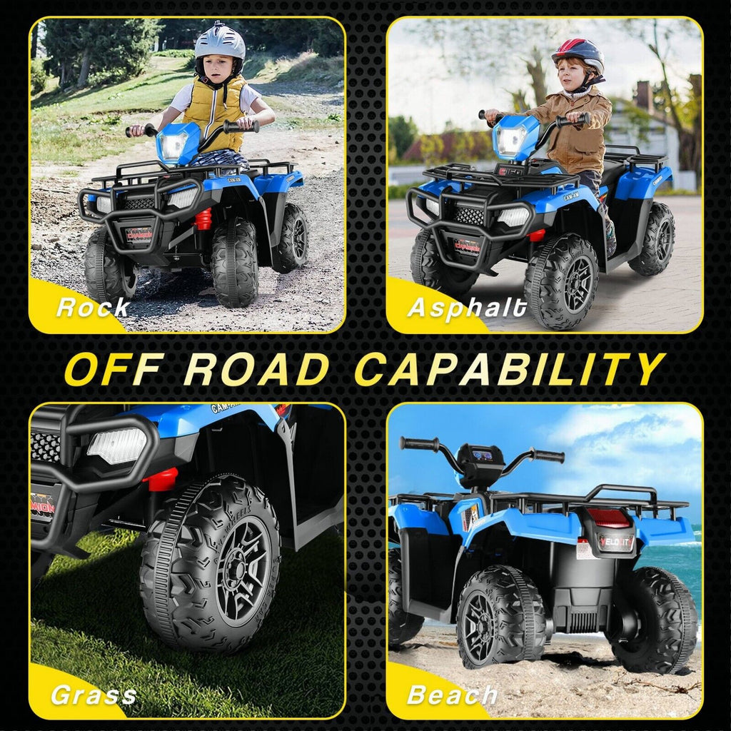 12V/24V Electric Jeep Truck ATV for Kids with Parent Remote Control - Fun and Safe Ride-On Toy