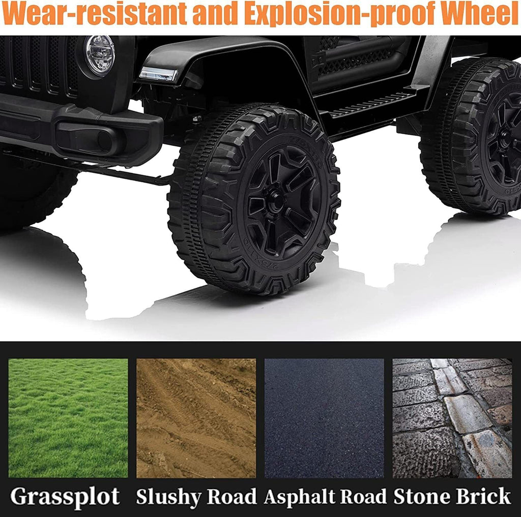 12V/24V Electric Jeep Truck ATV for Kids with Parent Remote Control - Fun and Safe Ride-On Toy