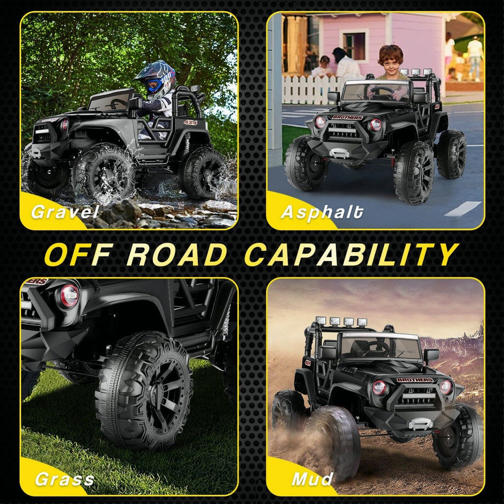 12V/24V Electric Jeep Truck ATV for Kids with Parent Remote Control - Fun and Safe Ride-On Toy