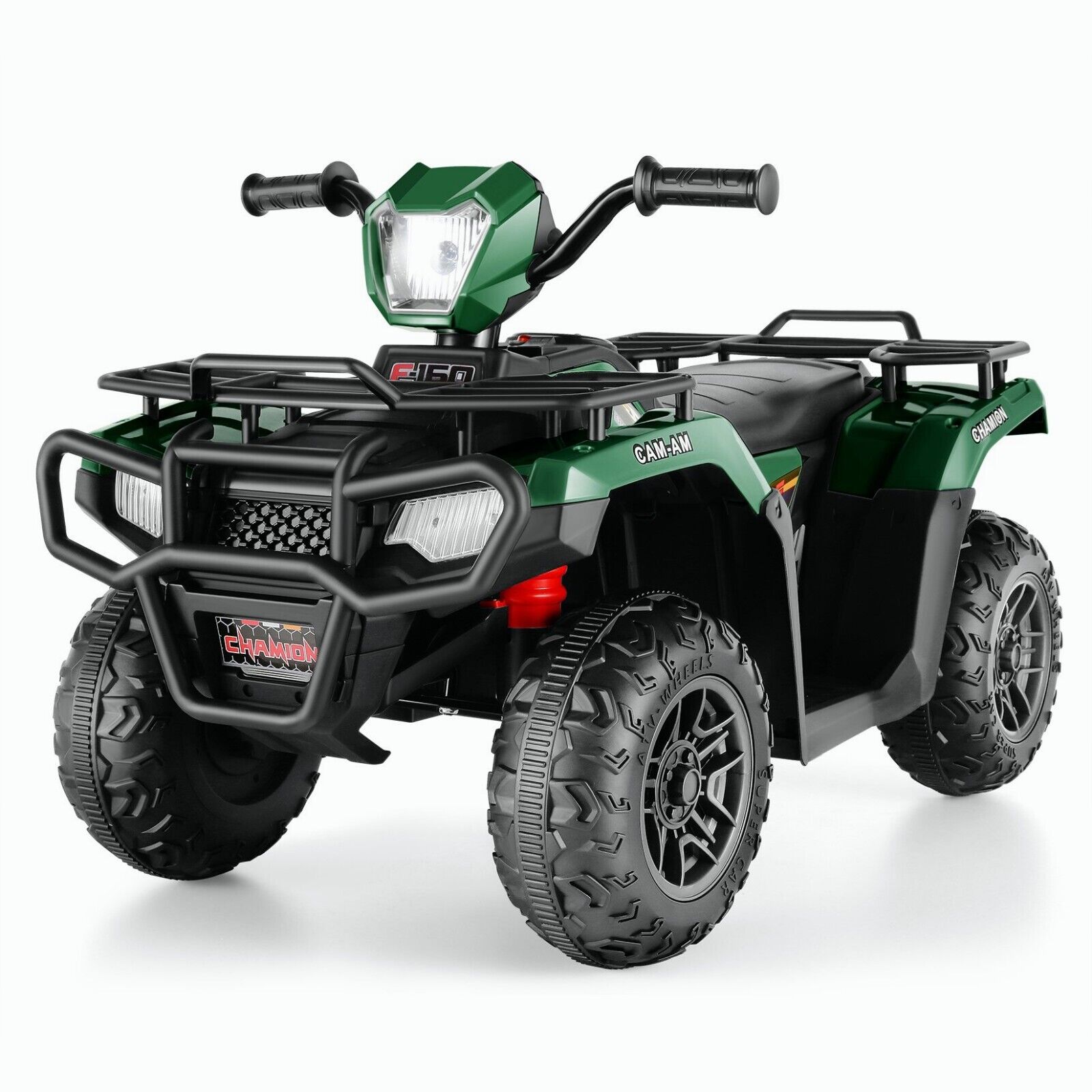 Electric Ride-On ATV Jeep Truck for Kids with LED Lights and Music