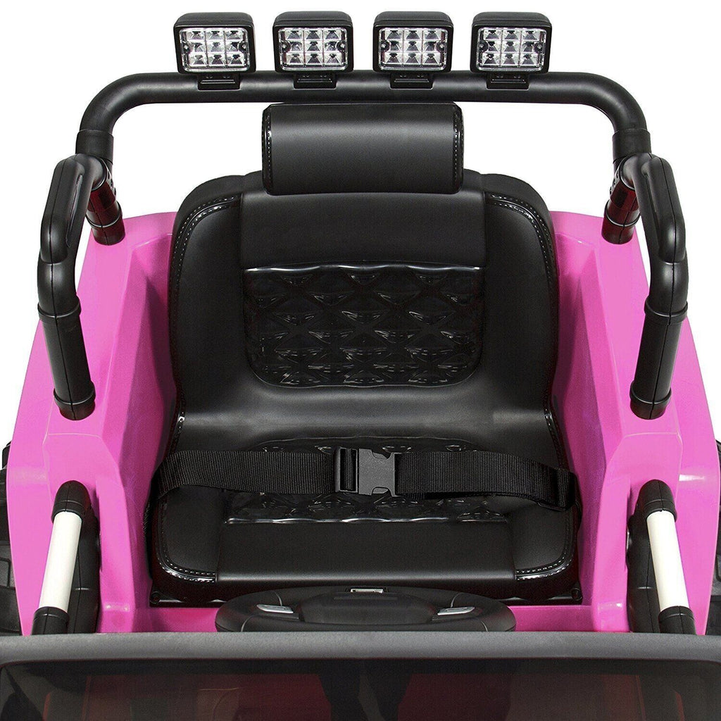 12V Battery Powered Jeep Toddler Ride On Toy with Remote Control and Lights