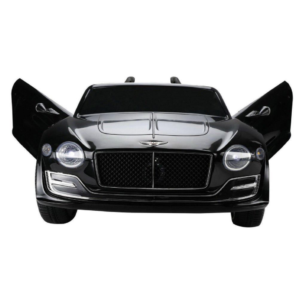 12V Battery Powered Ride-On Car for Kids Ages 2-8 with Parental Remote Control - Black