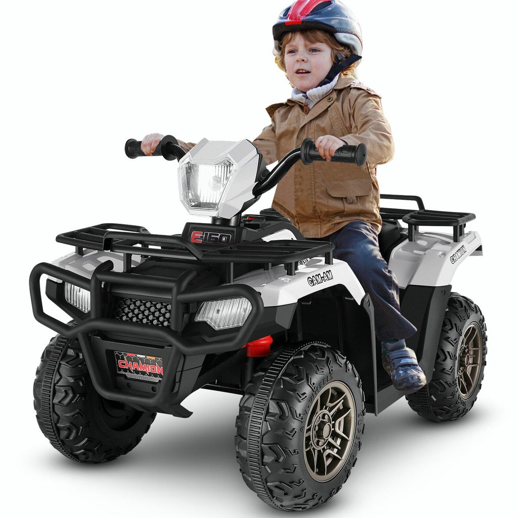 12V Electric ATV Ride-On Toy Car with USB/MP3 for Kids Ages 3-6