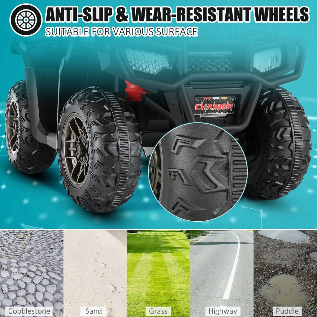12V Electric ATV Ride-On Toy Car with USB/MP3 for Kids Ages 3-6