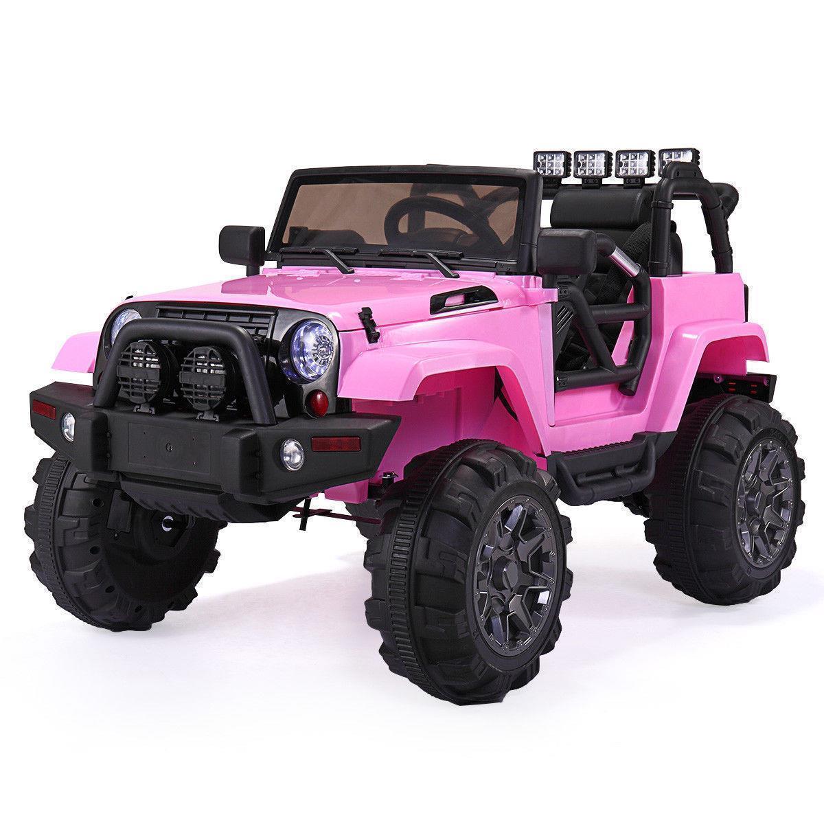 12V Electric Battery Powered Kids Ride-On Truck with Remote Control - Suitable for Ages 3-8