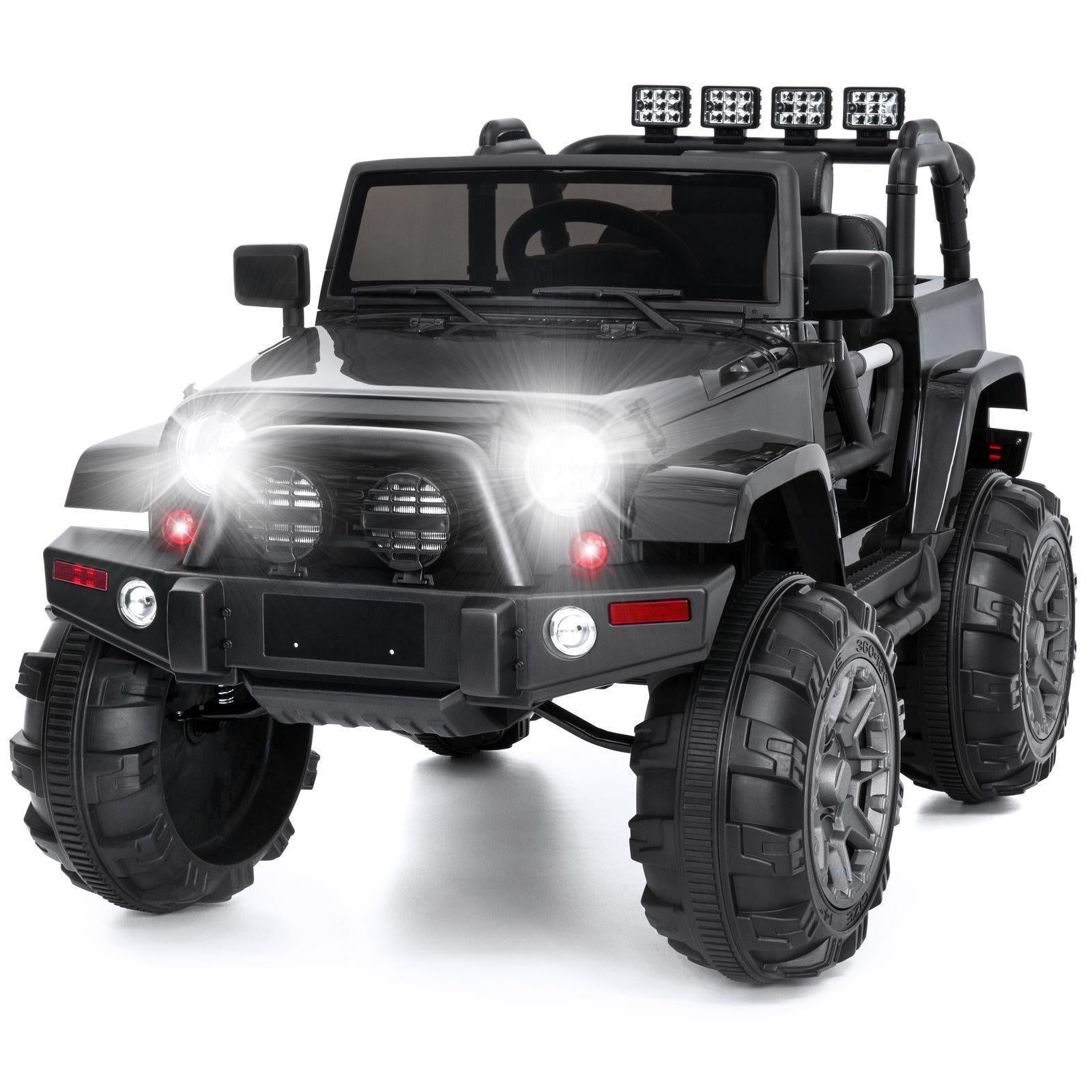 12V Electric Battery Powered Kids Ride-On Truck with Remote Control - Suitable for Ages 3-8