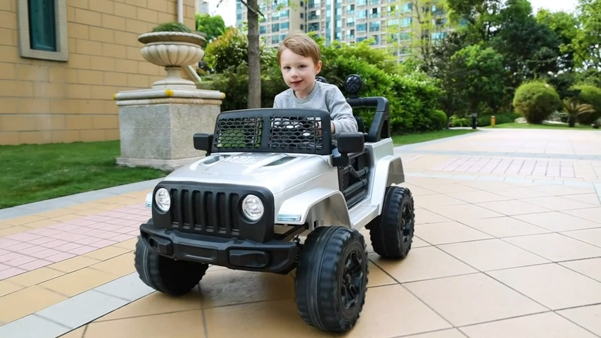Electric Ride-On Car for Kids with Parental Remote Control - 12V Motorized Vehicle
