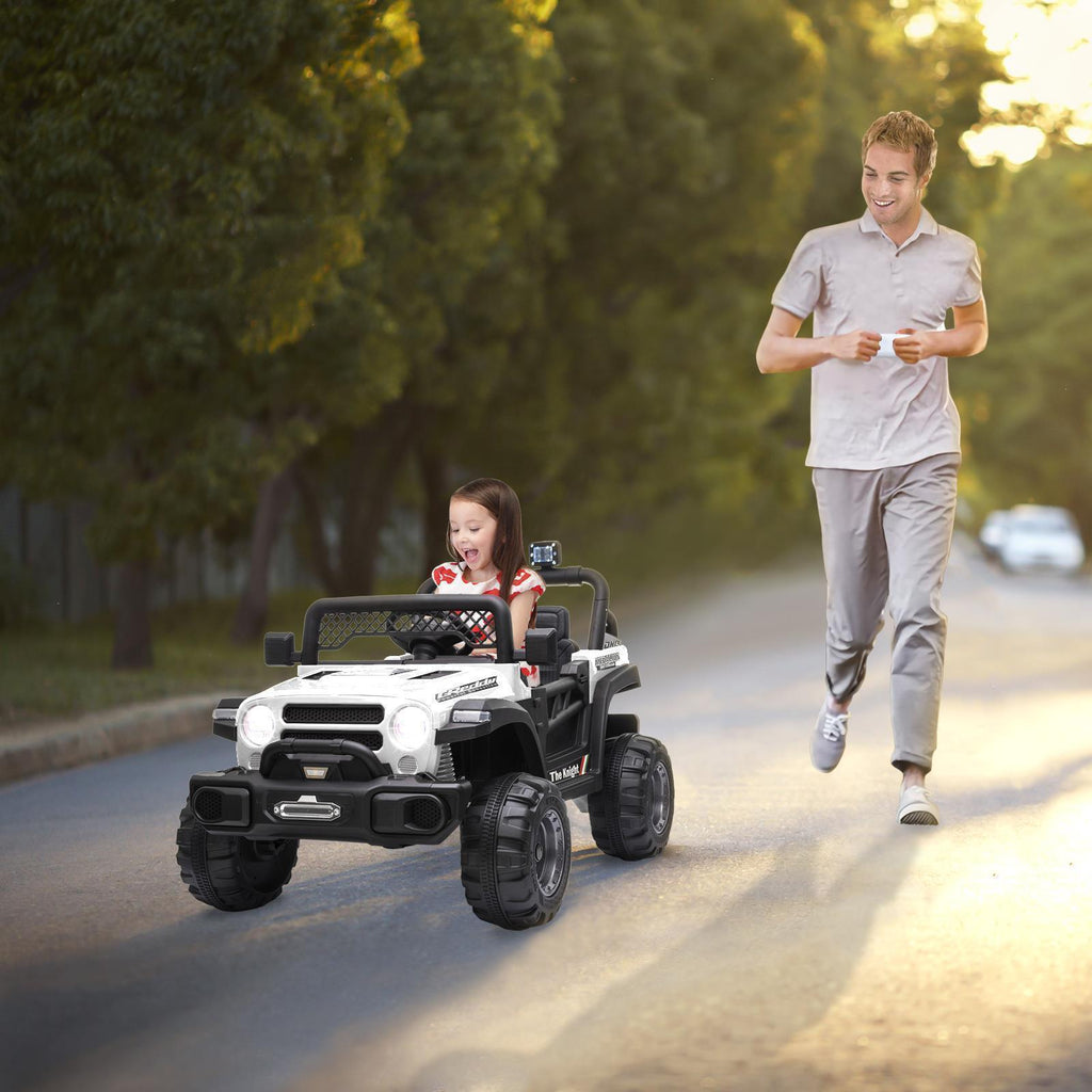 12V Electric Kids Ride On Truck Car Toy with Remote Control and 3 Speed Options