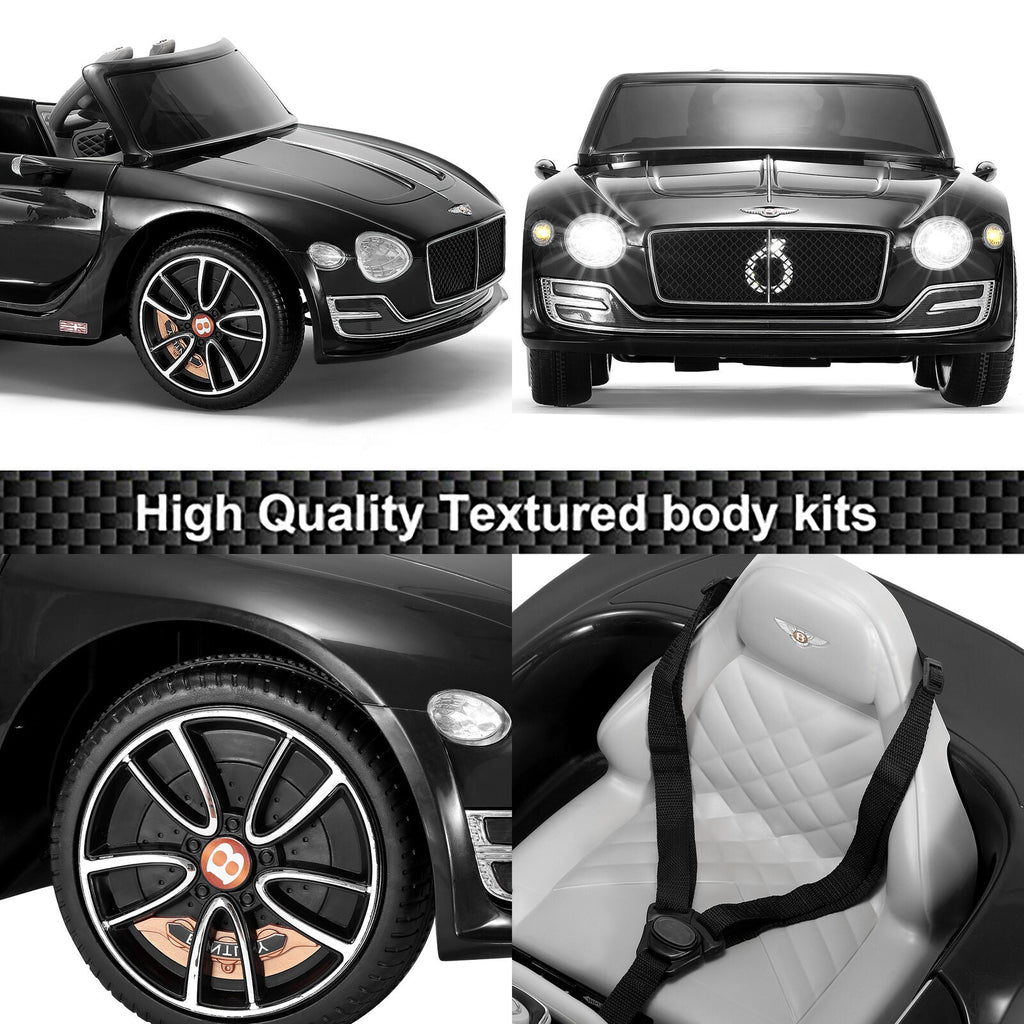 12V Battery Powered Bentley Style Kids Ride On Car with Remote Control