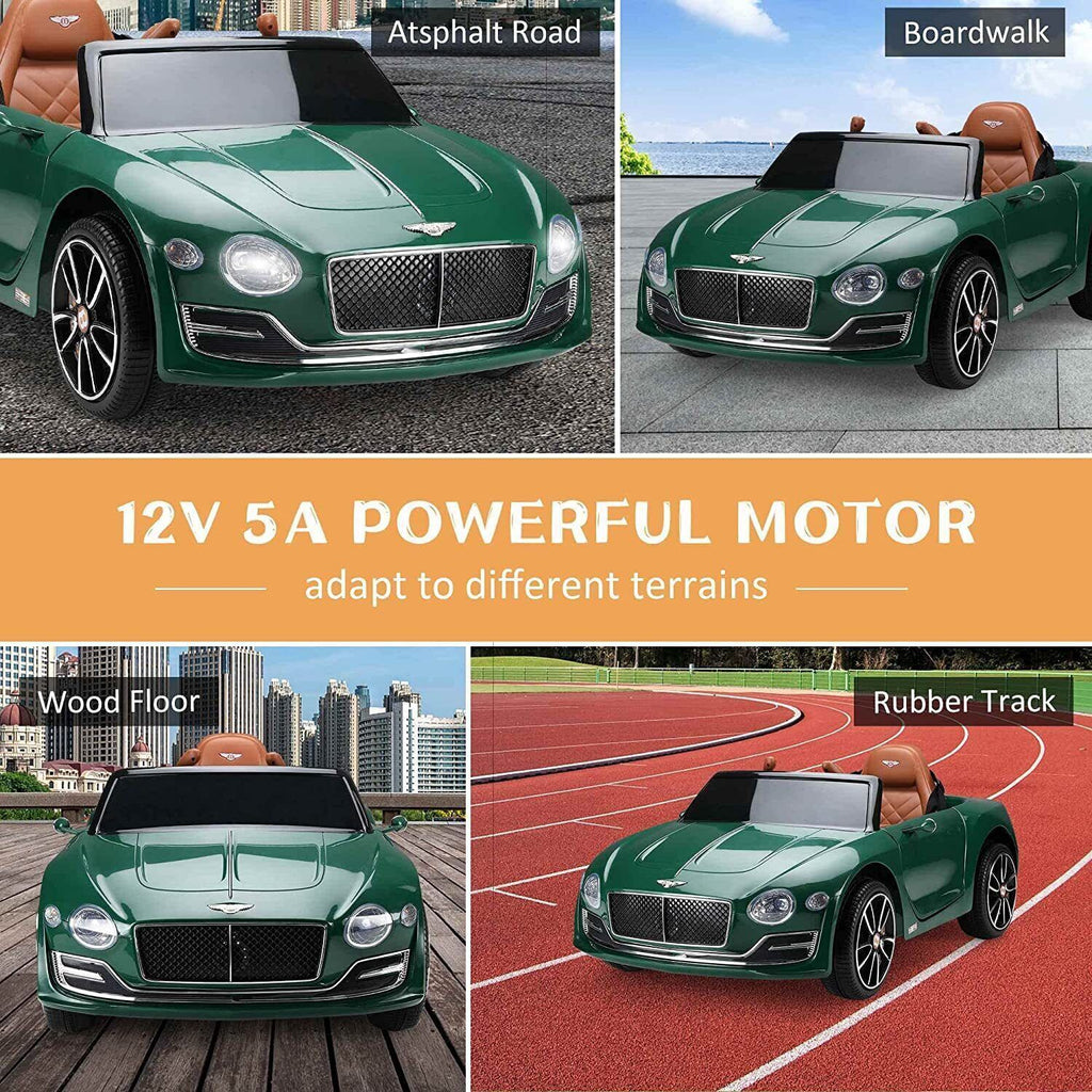 12V Battery Powered Bentley Style Kids Ride On Car with Remote Control