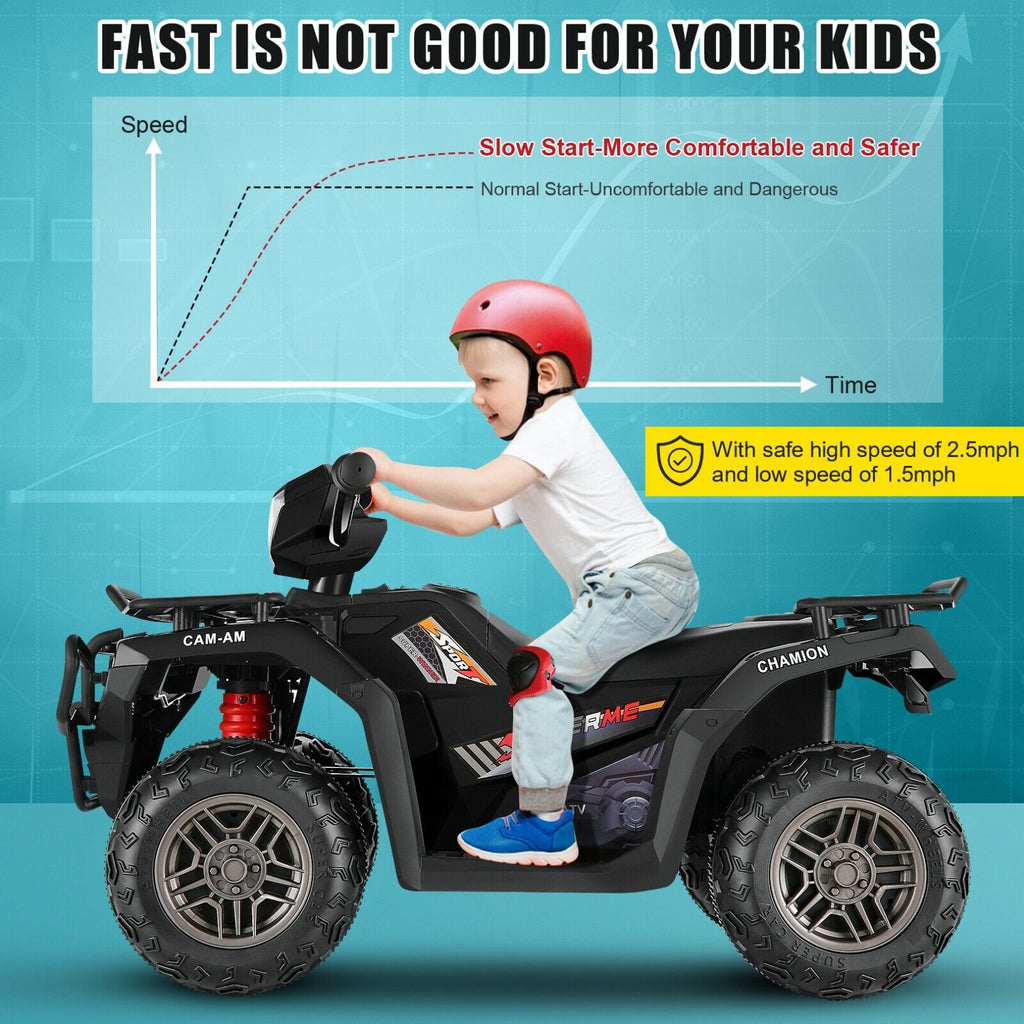 Electric ATV Ride-On Toy Car for Kids with USB/MP3, Suitable for Ages 3-6