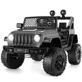 12V Electric Ride-On Car for Kids with Remote Control and LED Lights