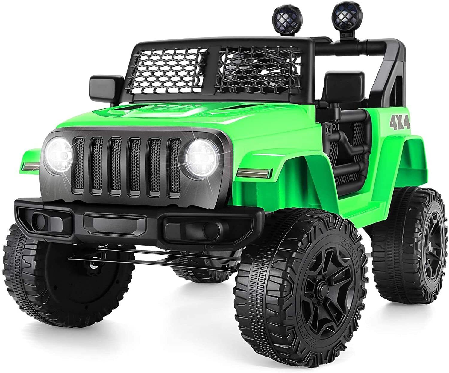 12V Electric Ride-On Car for Kids with Remote Control, MP3 Player, and LED Lights - Perfect Gift Toy